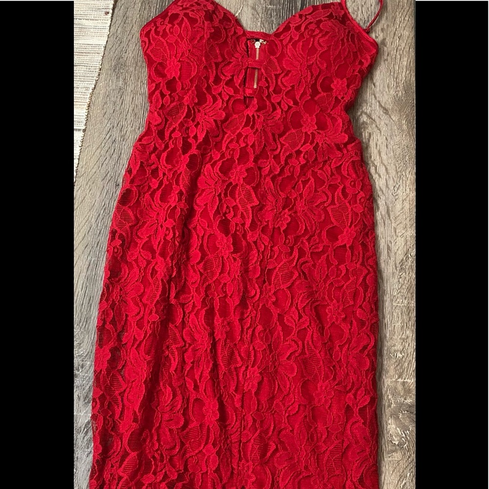 Bebe Red Dress